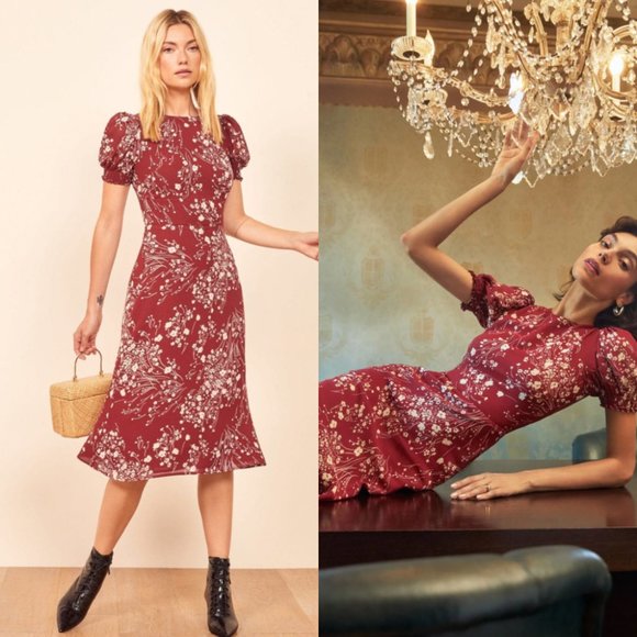 Reformation Dresses & Skirts - Reformation Lee Dress Bryce Size 10